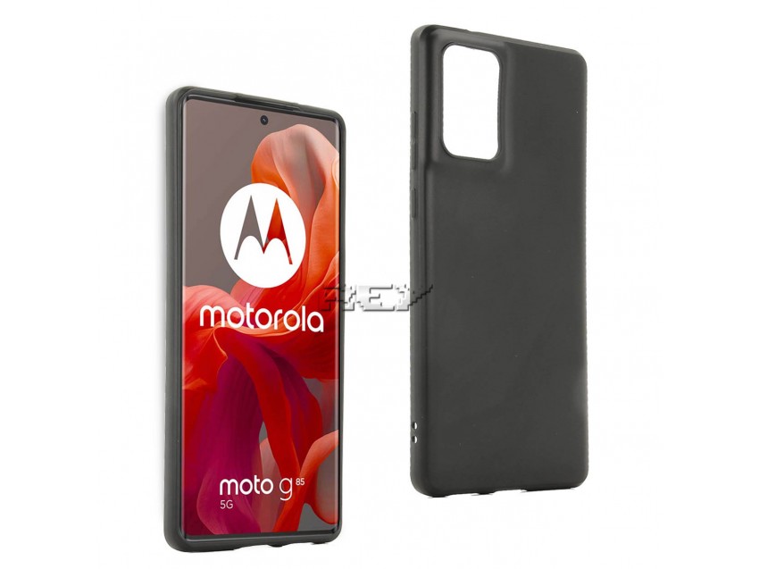 Funda Negra MOTOROLA MOTO G85 5G Silicona