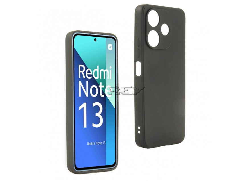 Funda Negra XIAOMI REDMI 13 4G Silicona