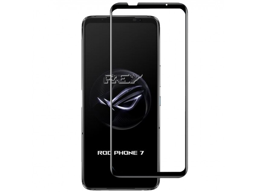 Protector Pantalla ASUS ROG PHONE 7 ULTIMATE Cristal Templado 3D Negro
