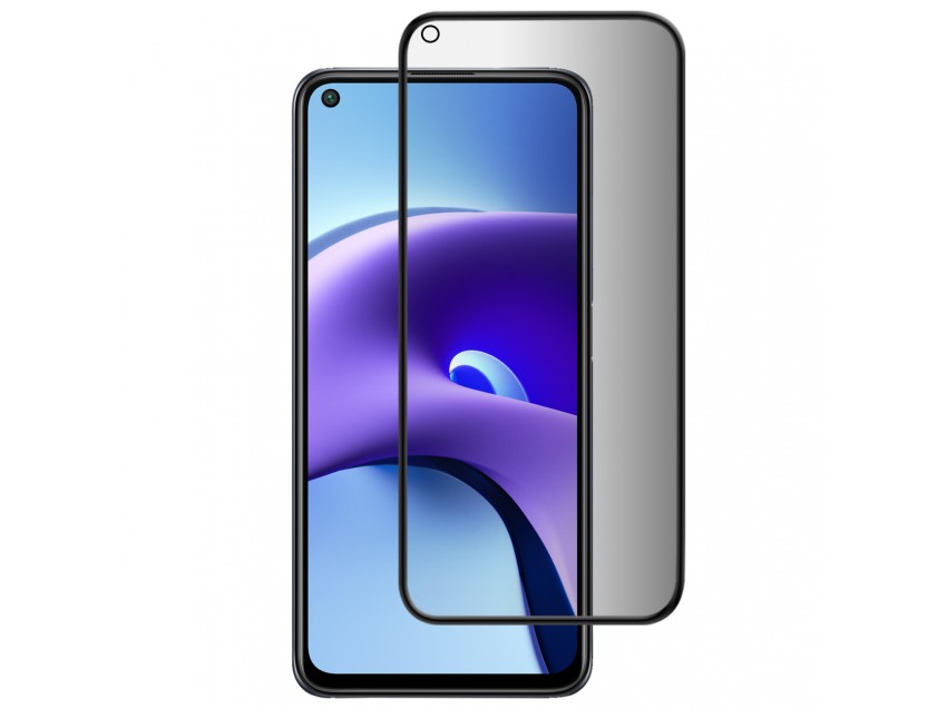 Protector Anti Espía Con Borde Negro XIAOMI REDMI NOTE 9 Cristal Templado
