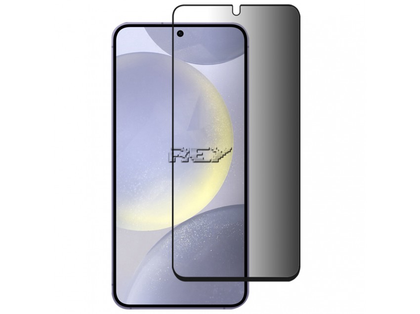 Protector Anti Espía Con Borde Negro SAMSUNG GALAXY S24 Cristal Templado