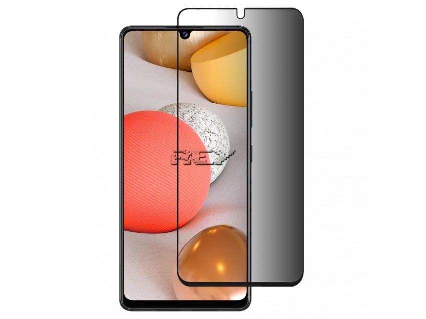 Protector Anti Espía Con Borde Negro SAMSUNG GALAXY A42 5G Cristal Templado