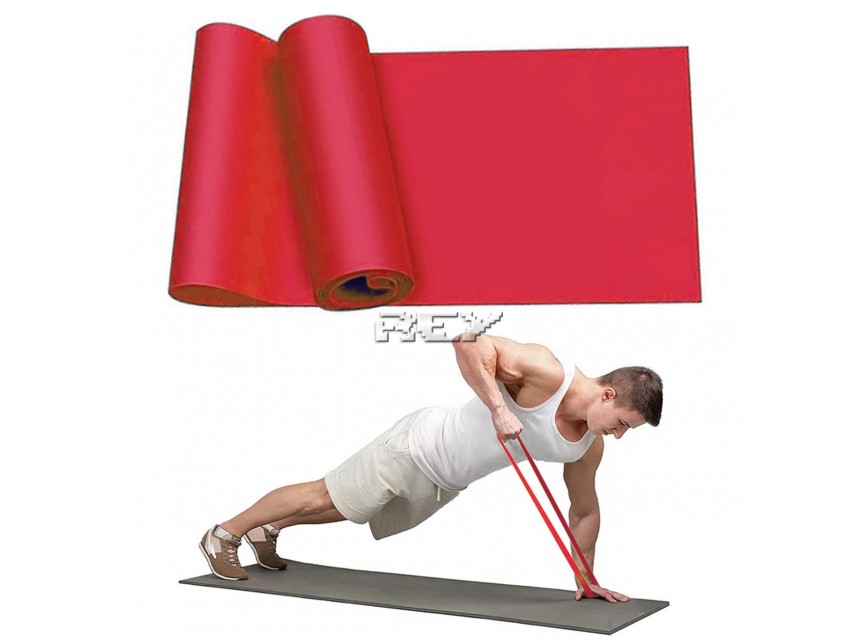 Banda Resistencia Elástica Roja - 11,3 a 13,6 Kg