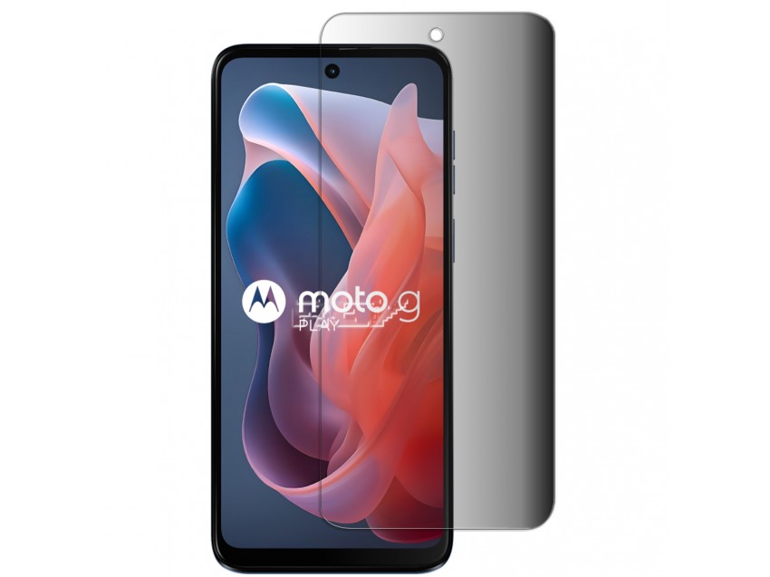 Protector Anti Espía MOTOROLA MOTO G PLAY 2024 Cristal Templado