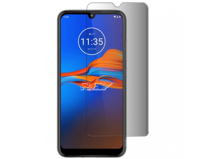 Protector Anti Espía MOTOROLA MOTO E6 PLUS Cristal Templado