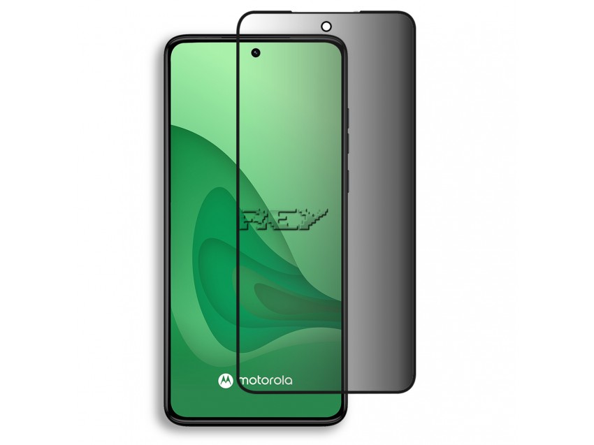 Protector Anti Espía Con Borde Negro MOTOROLA MOTO G84 5G Cristal Templado