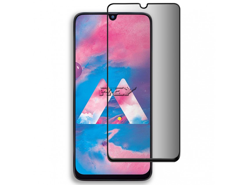Protector Anti Espía Con Borde Negro OPPO A91 Cristal Templado