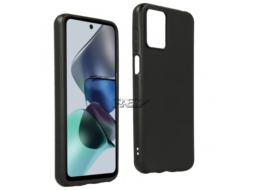 Funda Negra MOTOROLA MOTO G31 Silicona