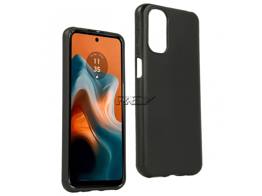 Funda Negra MOTOROLA MOTO G23 Silicona