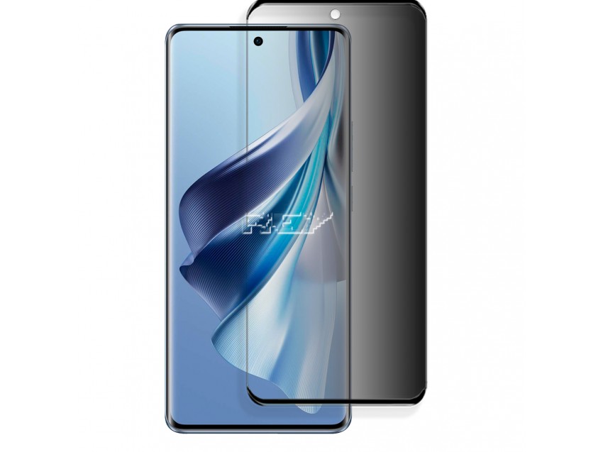 Protector Anti Espía Con Borde Negro OPPO REALME 12 PRO 5G Cristal Templado