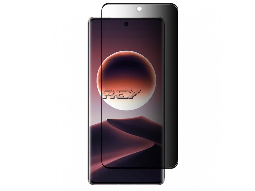 Protector Anti Espía Con Borde Negro OPPO FIND X7 ULTRA Cristal Templado
