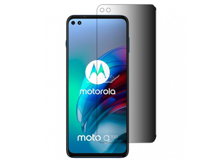 Protector Anti Espía MOTOROLA MOTO G100 Cristal Templado