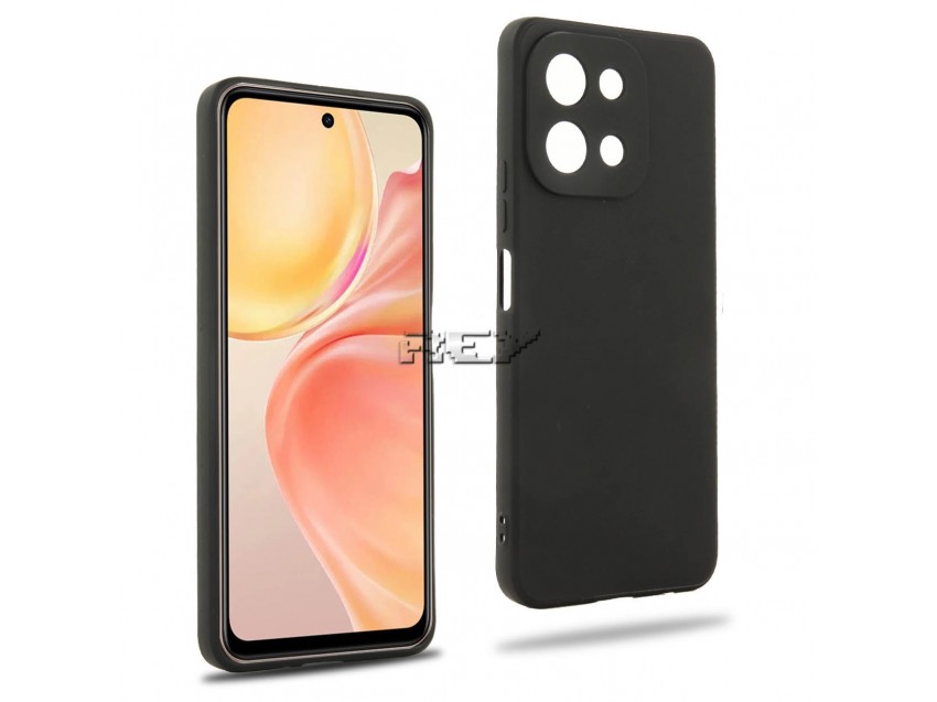 Funda Negra VIVO Y28 4G Silicona