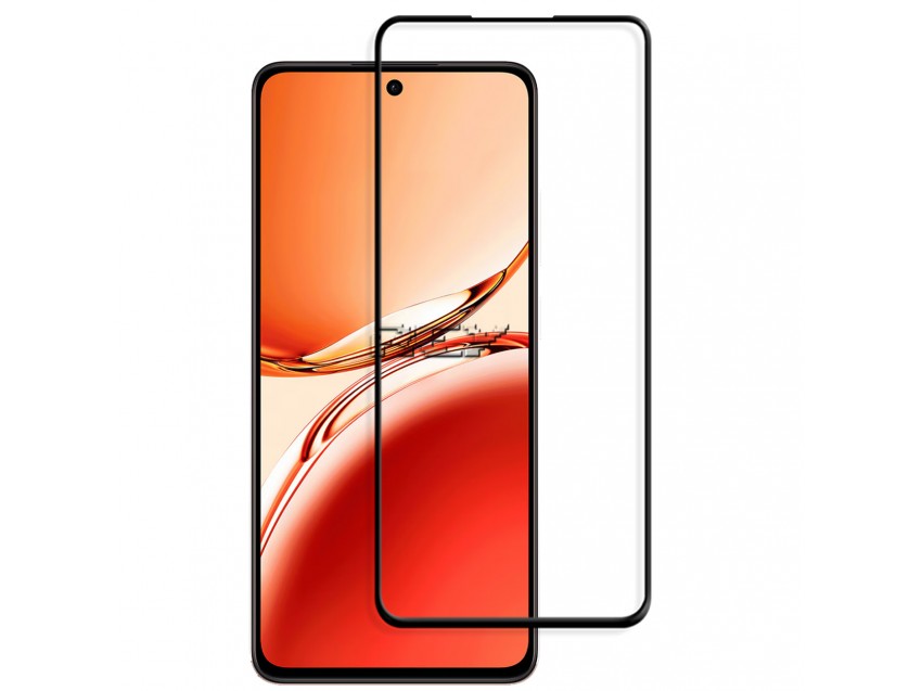 Protector Pantalla OPPO RENO12 FS 5G Cristal Templado 3D Negro