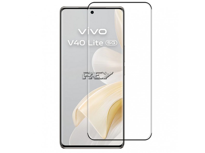 Protector Pantalla VIVO V40 Cristal Templado 3D Negro