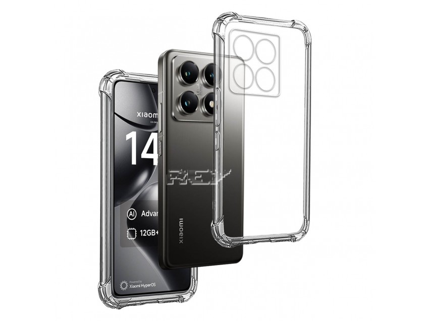 Funda Anti-Shock XIAOMI 14T PRO Silicona Esquinas Reforzadas
