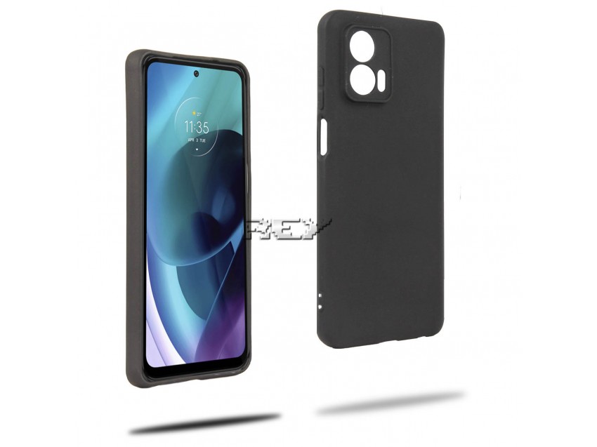 Funda Negra MOTOROLA MOTO G73 5G Silicona