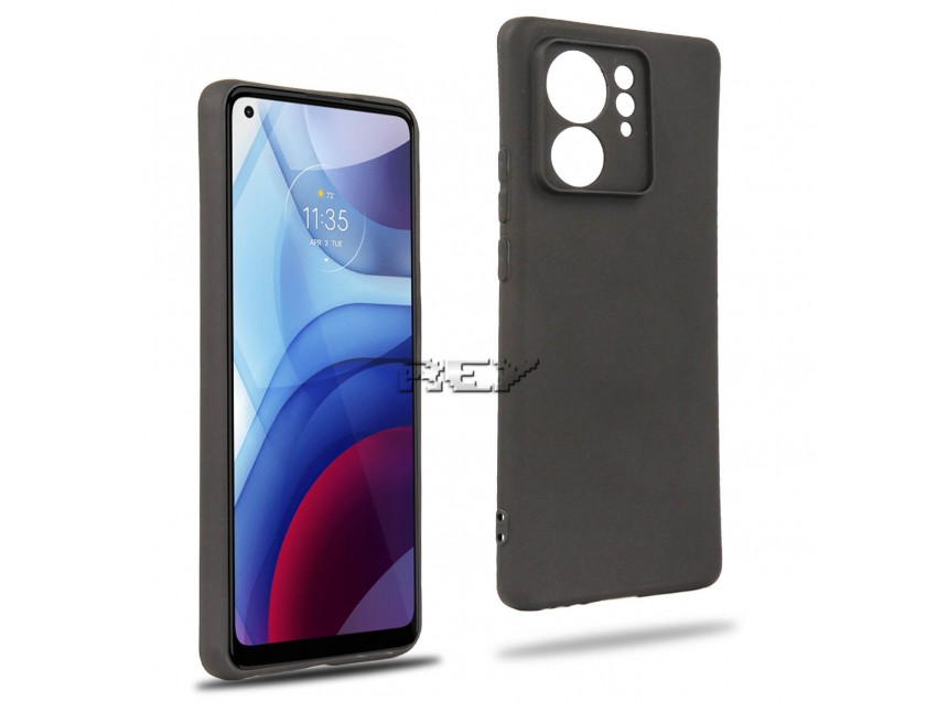Funda Negra MOTOROLA MOTO EDGE 40 5G Silicona