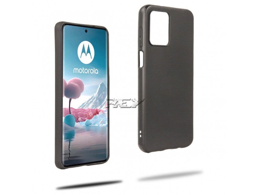 Funda Negra MOTOROLA MOTO G53 5G Silicona