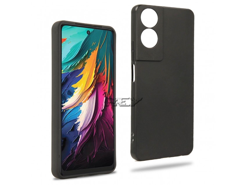 Funda Negra TCL 50 XE 5G Silicona
