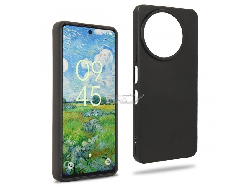 Funda Negra TCL 50 PRO NXTPAPER 5G Silicona
