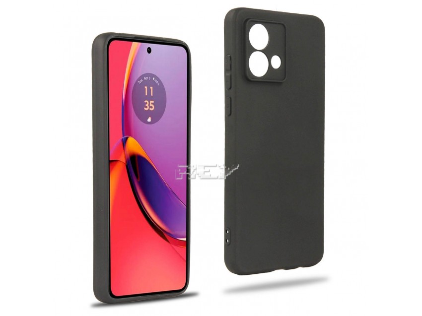 Funda Negra MOTOROLA MOTO G84 5G Silicona