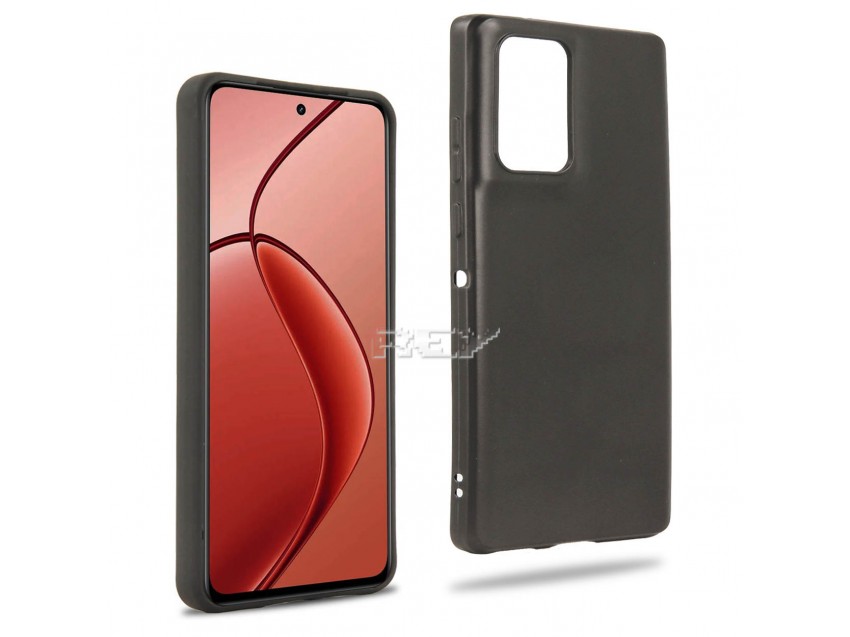 Funda Negra MOTOROLA EDGE 50 FUSION 5G Silicona