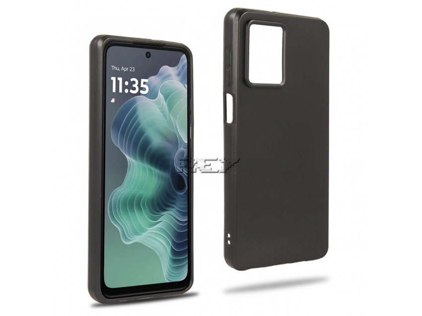 Funda Negra MOTOROLA MOTO G35 5G Silicona