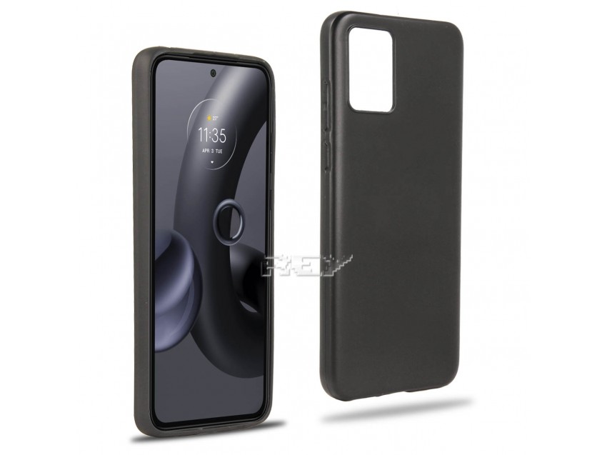 Funda Negra MOTOROLA MOTO EDGE 30 NEO Silicona