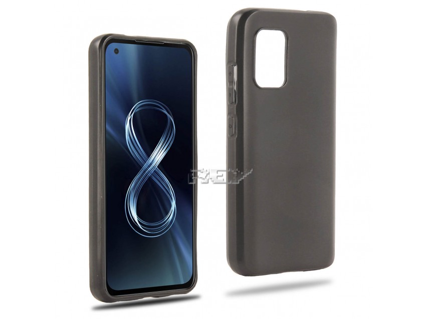 Funda Negra ASUS ZENFONE 8 Silicona