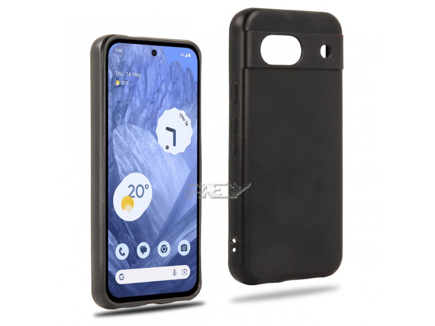 Funda Negra GOOGLE PIXEL 8A Silicona