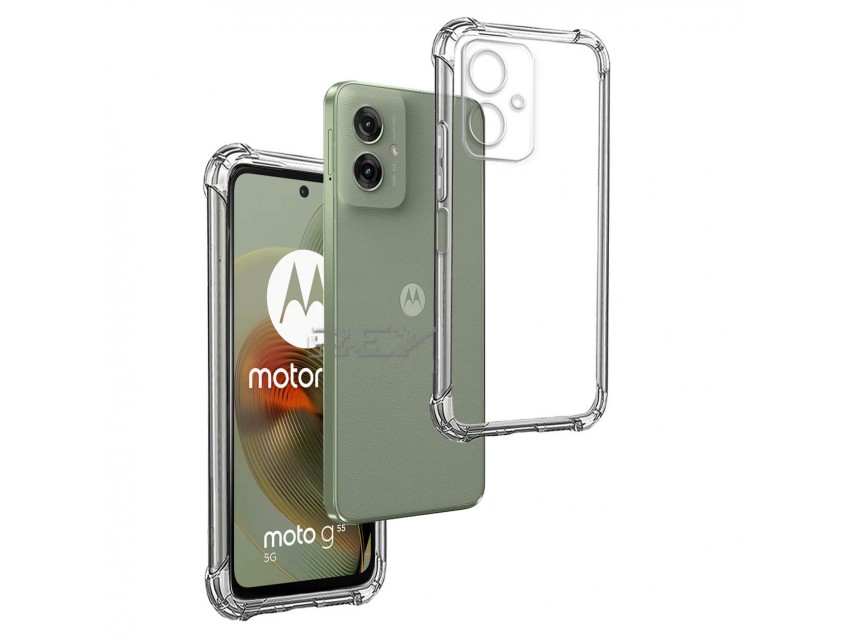 Funda Anti-Shock MOTOROLA MOTO G55 5G Silicona Esquinas Reforzadas