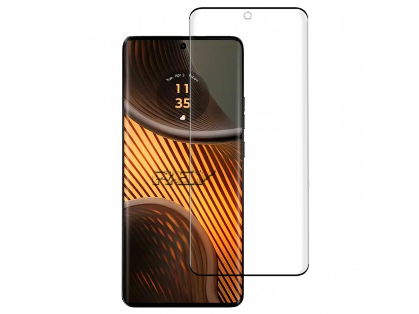 Protector Pantalla MOTOROLA MOTO X50 ULTRA Cristal Templado 3D Negro
