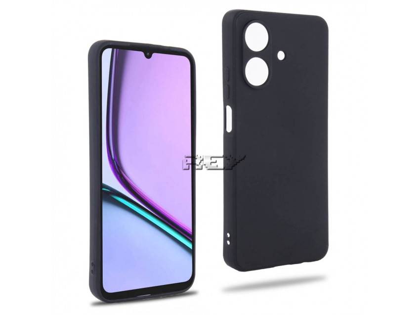Funda Negra  OPPO REALME NARZO N61 Silicona