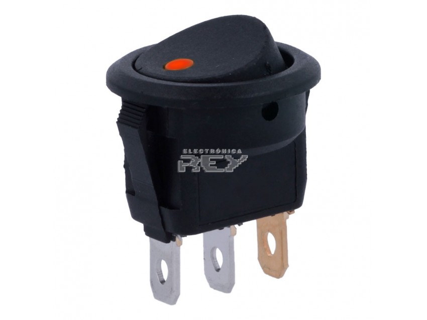Pack 5 Interruptores Multiusos Coche Vehículo Barco Autocaravana Moto Luz Roja
