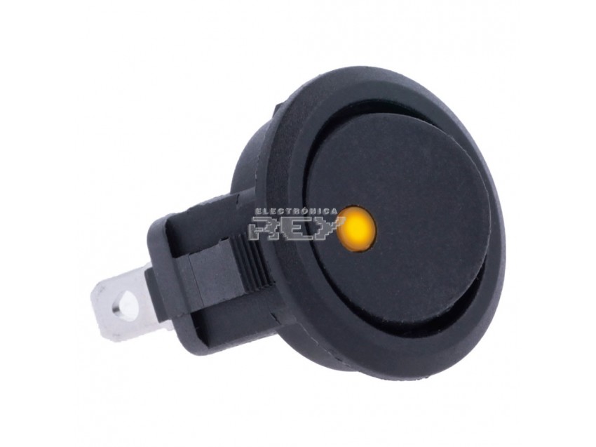 Pack 10 Interruptores Multiusos Coche Vehículo Barco Autocaravana Moto Luz Naranja