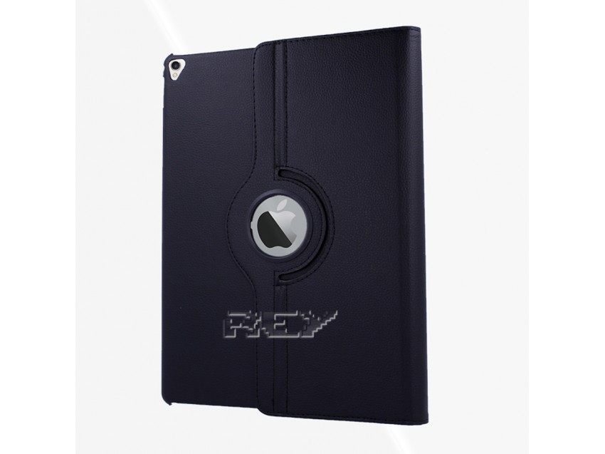 Funda Rotatoria Polipiel para IPAD PRO 12,9" Gen 1 y Gen 2 Negra