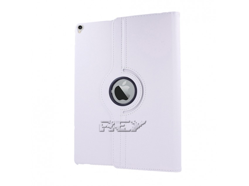 Funda Rotatoria Polipiel para IPAD PRO (12,9") Gen 1 y Gen 2 Blanca