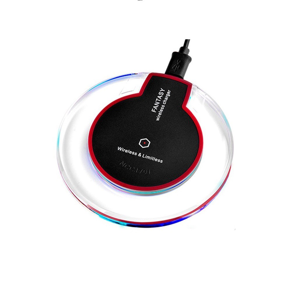 Adaptador De Carga Inalámbrica Qi | Para Móviles Con MicroUSB | Ultra Delgado, 5V/1A