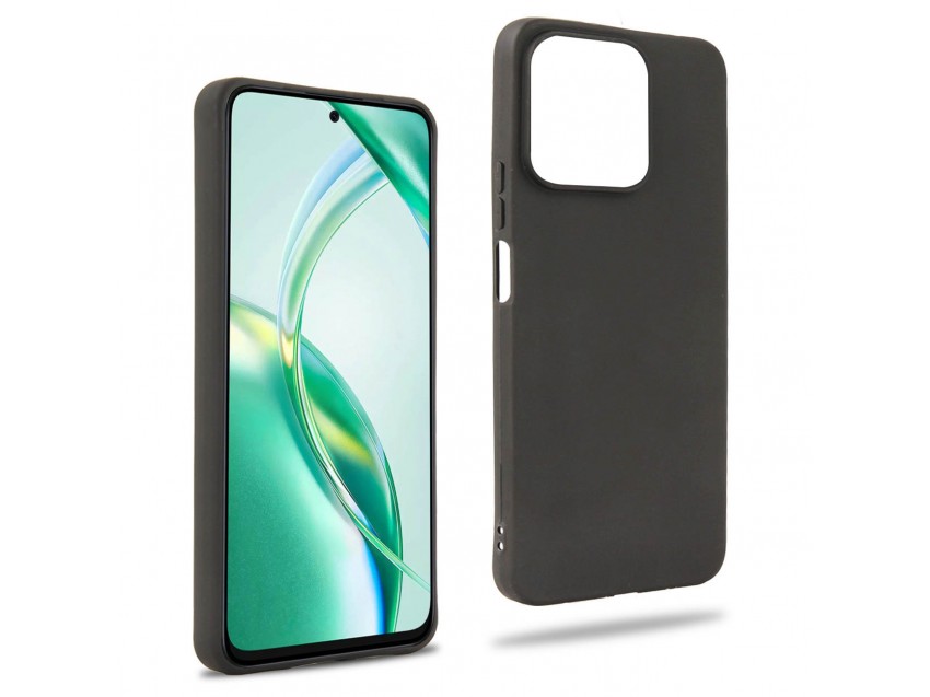 Funda Negra HONOR 60 PLUS 5G Silicona