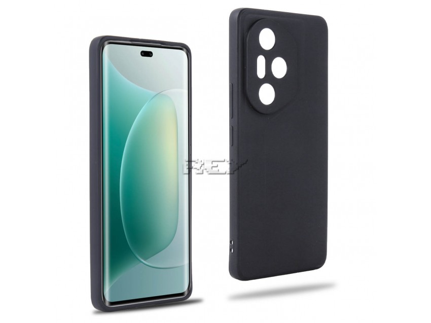 Funda Negra HONOR 300 PRO 5G Silicona