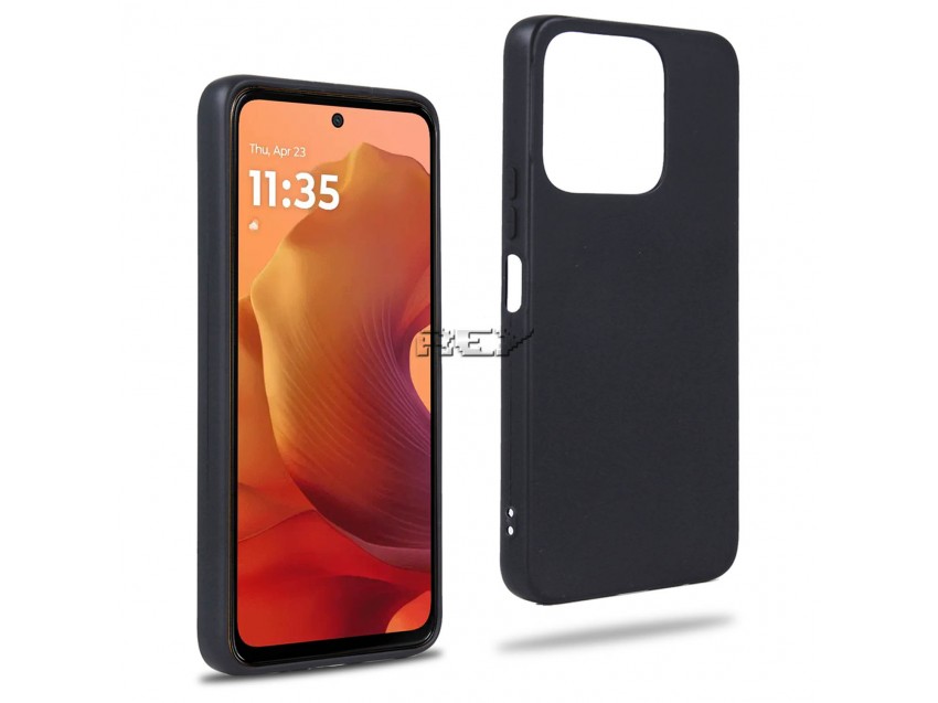 Funda Negra MOTOROLA MOTO G15 Silicona