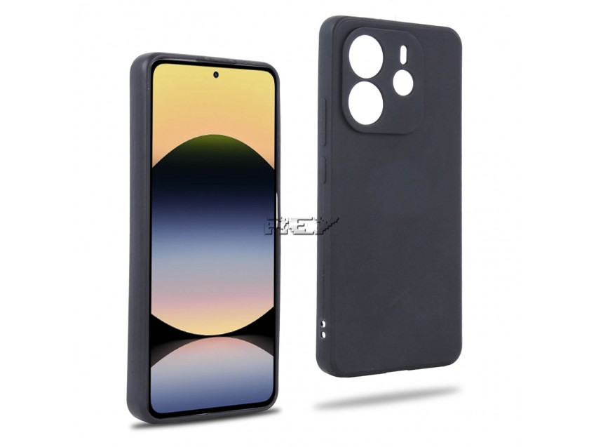 Funda Negra XIAOMI REDMI NOTE 14 5G Silicona