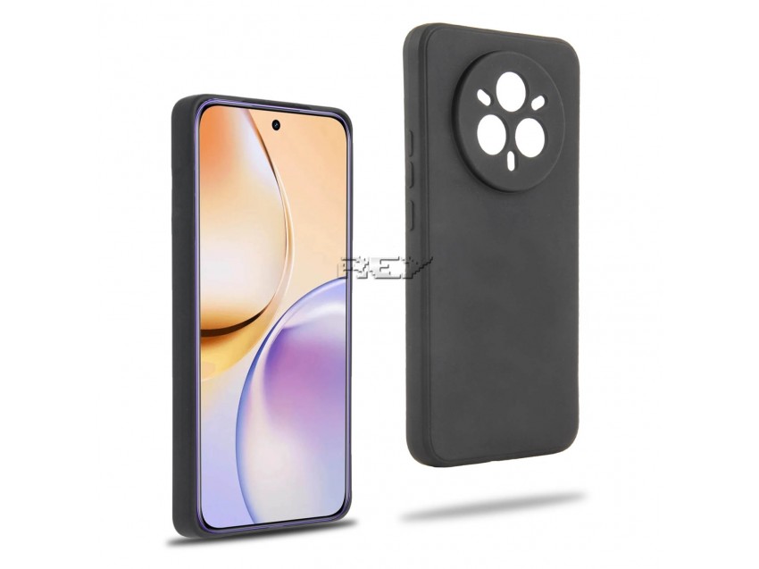 Funda Negra OPPO REALME 14 PRO+ 5G Silicona