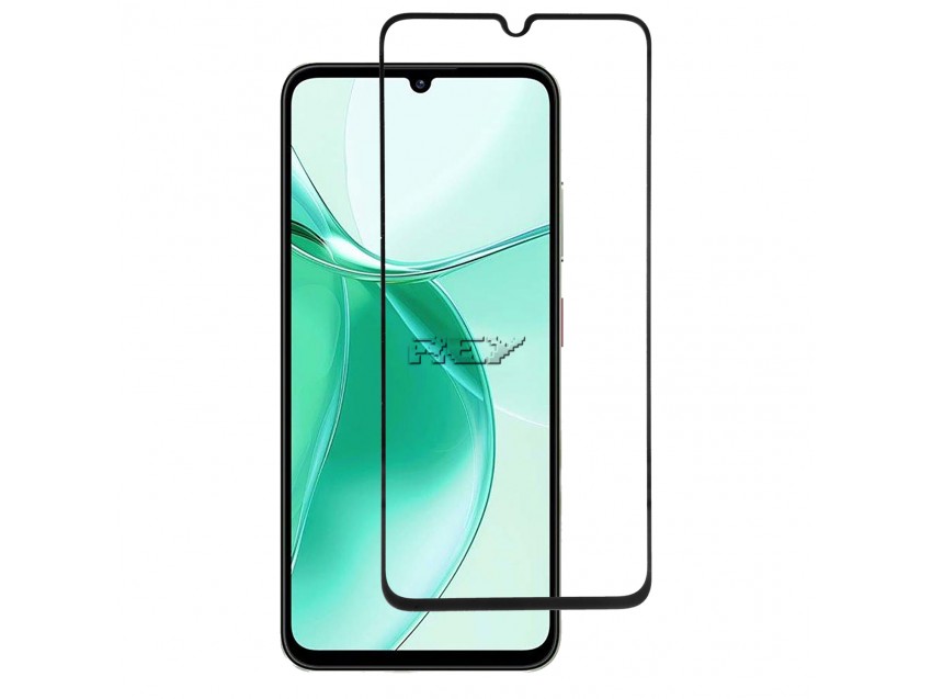 Protector Pantalla ZTE BLADE A55 Cristal Templado 3D Negro